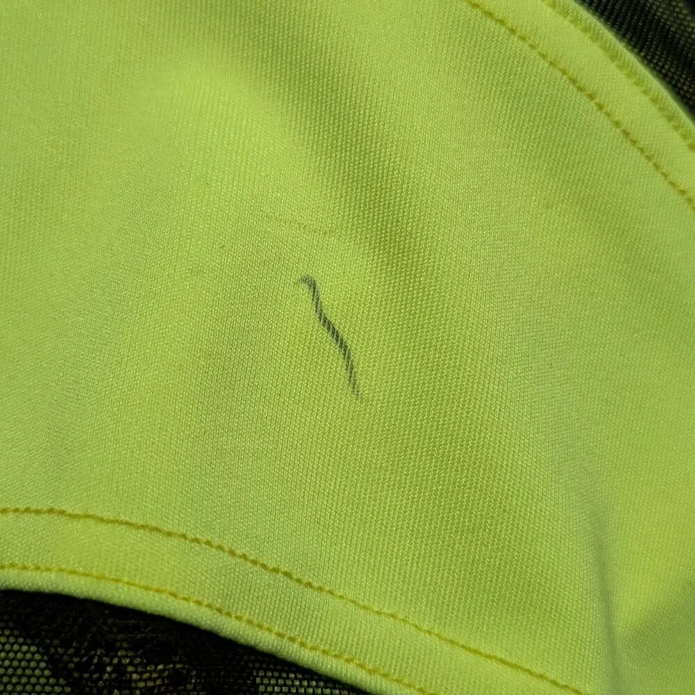 Cyberdog Seduction Leggings Neon UV Yellow Green Medium - Picture 5 of 6